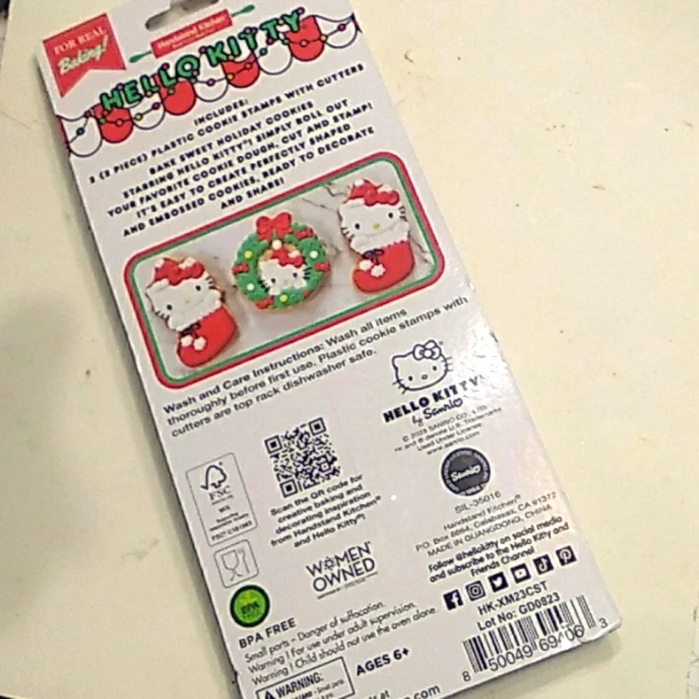Hello Kitty Cookie Cutters